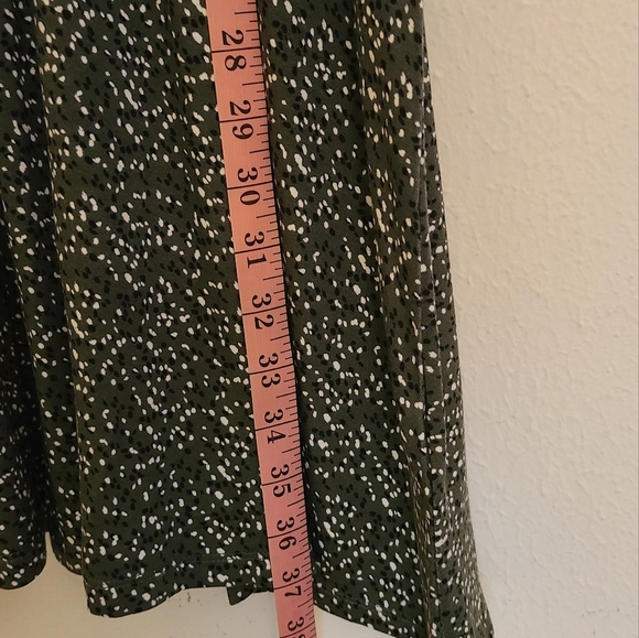 AMAZON ESSENTIALS Women's Green Casual Dress - Size Large New with Tags - Picture 5 of 5